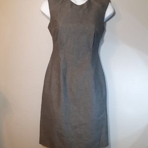 Banana Republic Grey Cap Sleeve Dress